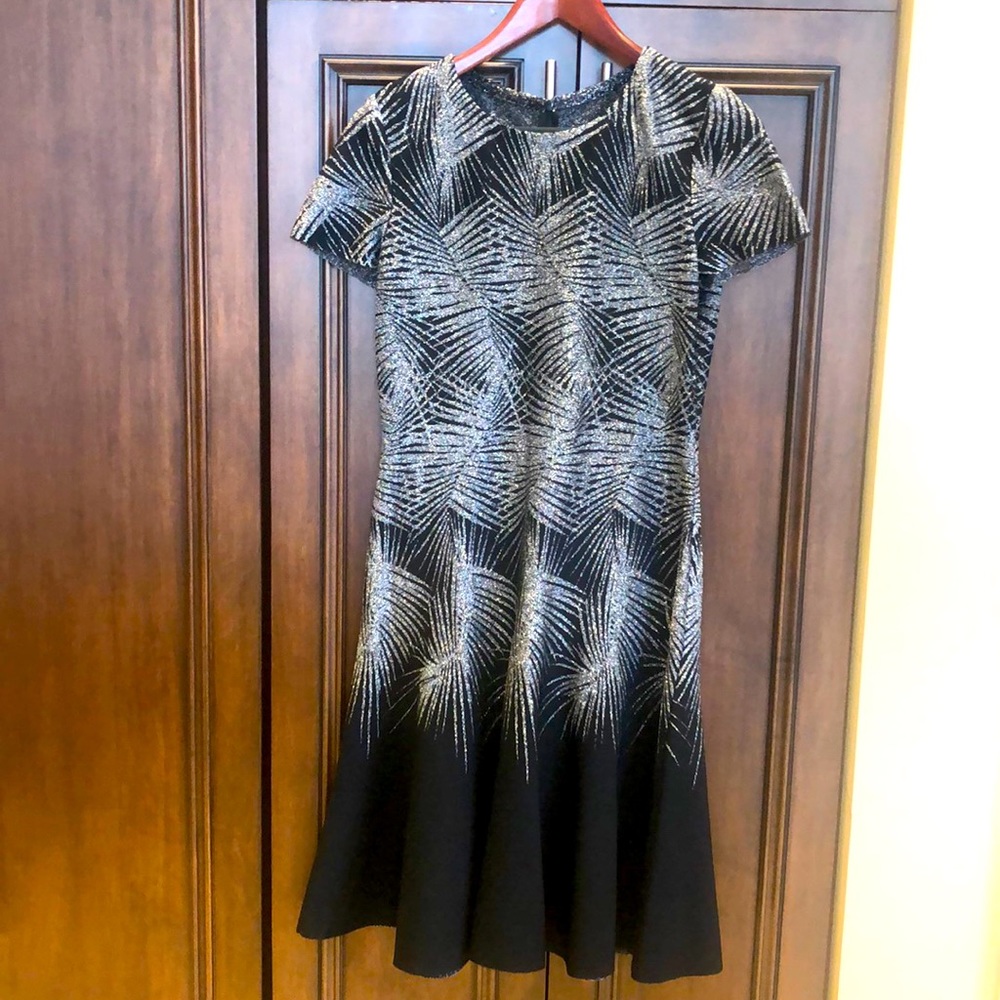 St. John black cocktail dress